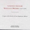 Lorenzo Ghielmi - Nikolaus Bruhns: Complete Organ Works - L'Organo Della Basilica Di San Simpliciano, Milano (2002)